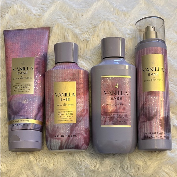 NEW $72 XL Bath & Body Works Set - Vanilla Ease - Picture 2 of 7